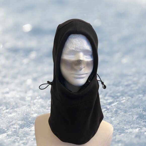 TOUGHOUTFITTERS Black Fleece Balaclava — Warm, Sleek & Ready for Anything! - Picture 2 of 6